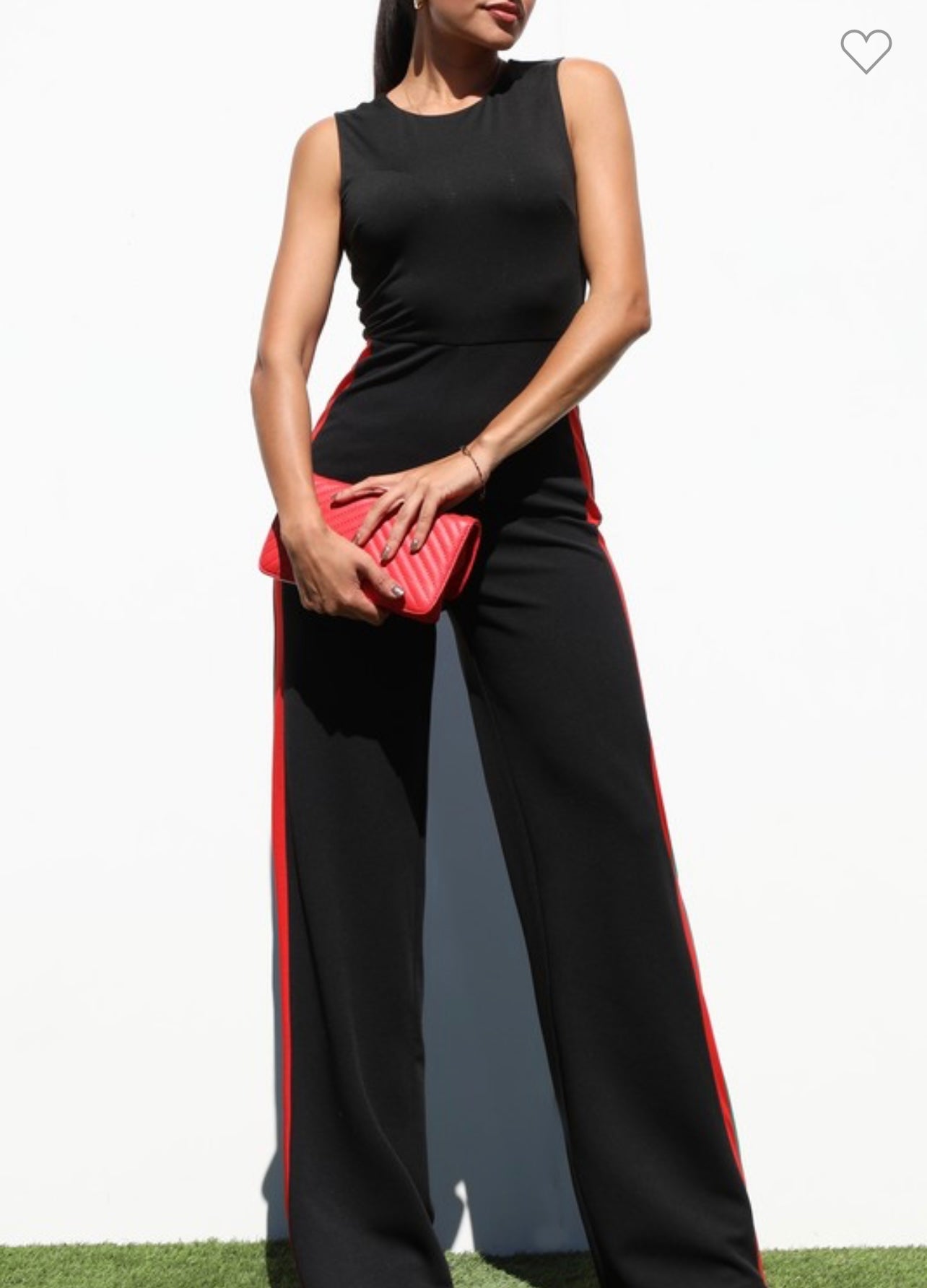Round Neck Knit Jumpsuit